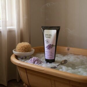 Lavender Salt Scrub Dead Sea Essentials by Ahava